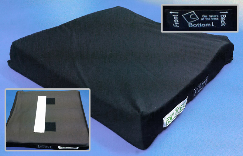 Equagel cushion cover design features